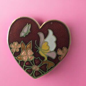 Cloissoine Butterfly Pendant